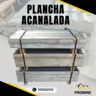 PLANCHAS ACANALADAS MINERIA LIMA