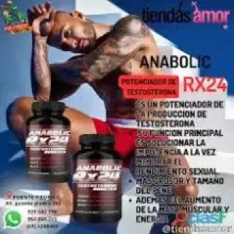 aumente su testosterona con anabolicrx24 mas potencia 