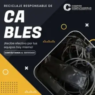 Convierte tus CABLES en EFECTIVO 
