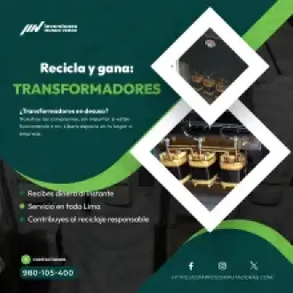  Compra y reciclaje de TRANSFORMADORES 