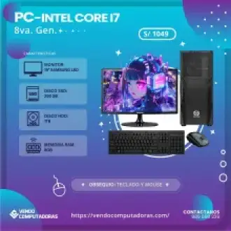  Haz clic y consigue tu PC Intel i7 ya 