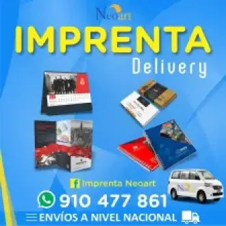 Imprenta delivery en lima a domicilio en Peru