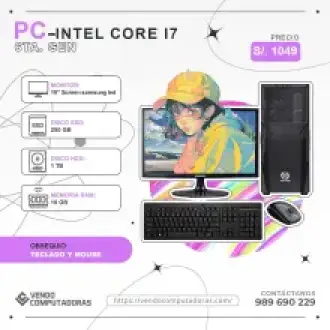  Super PC Intel Core i7 FULL EQUIPO 