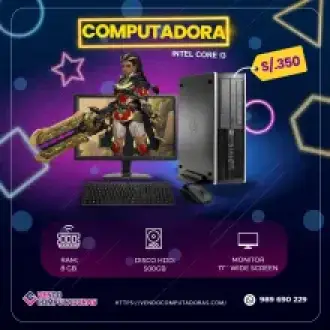 OFERTA CORE I3 HP COMPLETA