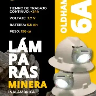 LAMPARAS MINERAS 