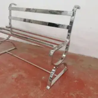 BANCAS EN ACERO INOXIDABLE 