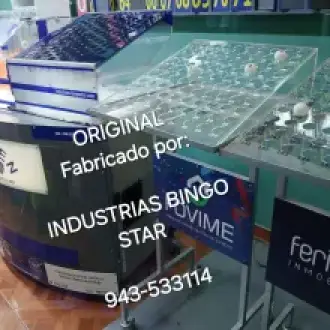 TARJETAS DE BINGO - INDUSTRIAS BINGO STAR