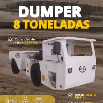 DUMPER 8 TONELADAS 