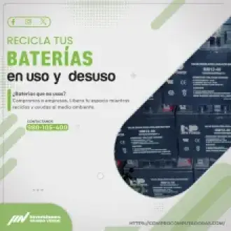  Recicla tus Baterías y Gana Dinero con Servicio Mundo Verd