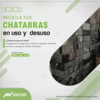  Convierte Tu Chatarra Electrónica en Dinero con Servicio Mu