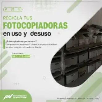  Vende tus Fotocopiadoras en Desuso con Servicio Mundo Verde
