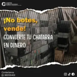 Compra y Venta de Equipos Electrónicos Usados en Lima