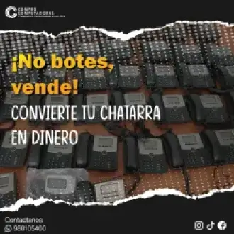 Vende tus Equipos Electrónicos Usados