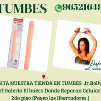DILDO DOBLE CON DOS PUNTAS TUMBES 965216499 