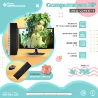 PC Intel i7-6 La potencia que necesitas lista para traba