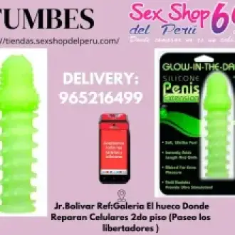 Funda Extensión de pene de silicona TUMBES