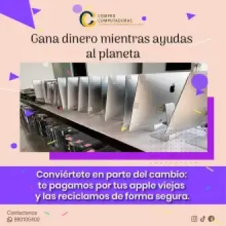  Recicla tus apple viejos y gana dinero Contáctanos hoy 