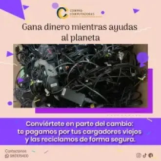  Recicla tus equipos electrónicos viejos y recibe dinero 