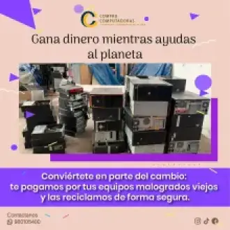  Tienes equipo malogrado Nosotros lo reciclamos 