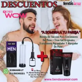 Crecimiento del miembro con PenisPump TitanGel 