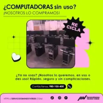  Tienes computadoras usadas o dañadas Te las compramos 