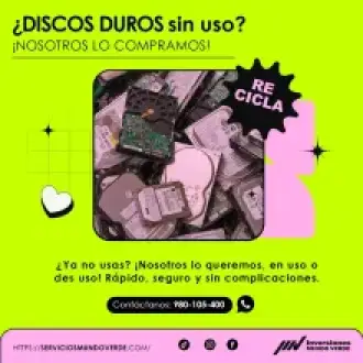  Tienes discos duros que ya no usas Te los compramos 