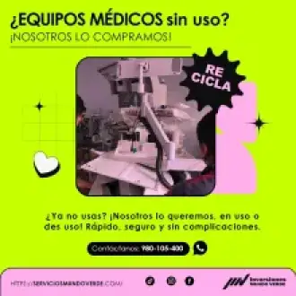  Tienes equipos médicos que ya no usas Te los compramos 