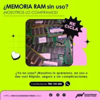  Tienes memoria RAM que ya no usas Te la compramos 