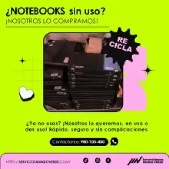  Tienes notebooks que ya no usas Te las compramos 