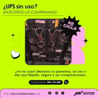  Tienes UPS que ya no usas Te los compramos 