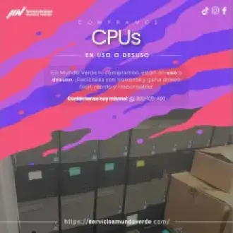  Compramos tus CPU dados de baja 