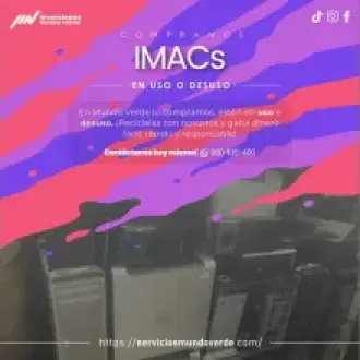  Compramos tus iMacs en desuso 
