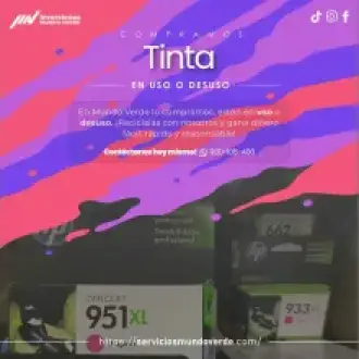  Compramos tus cartuchos de tinta en desuso 