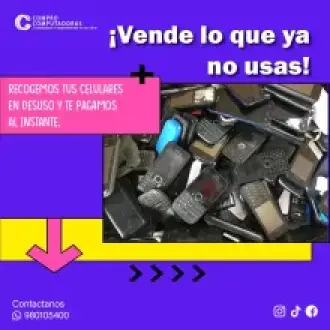Reciclaje rápido y gratuito de equipos electrónicos en Lima.
