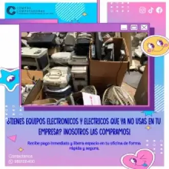 Compra de computadoras obsoletas para empresas