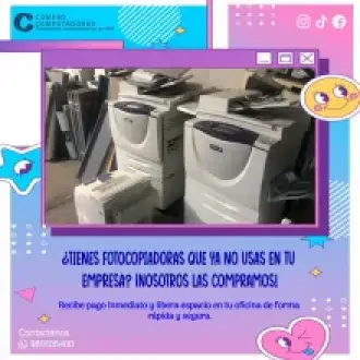 Compra de computadoras viejas para empresas