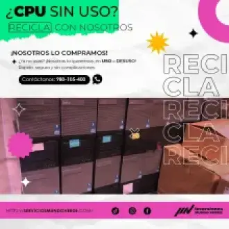  Compramos tus CPUs en desuso 
