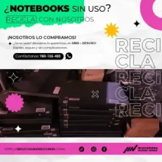  Compramos tus notebooks en desuso 