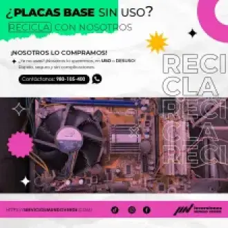  Compramos tus placas base en desuso 