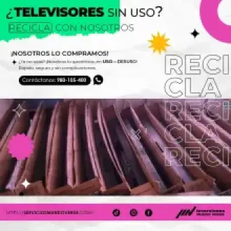  Compramos tus televisores en desuso 
