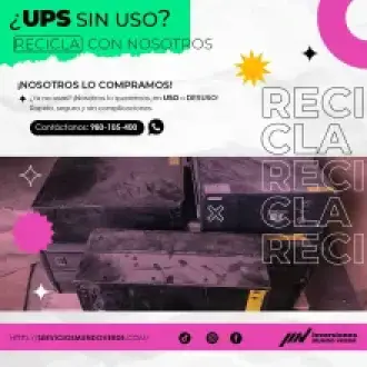  Compramos tus UPS en desuso 