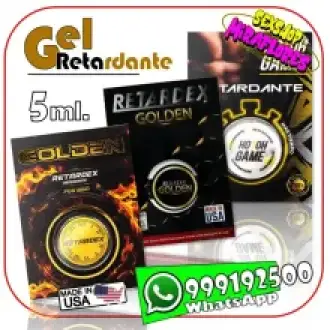 GEL RETARDANTE MASCULINO - RETARDEX - SEXSHOP MIRAFLORES