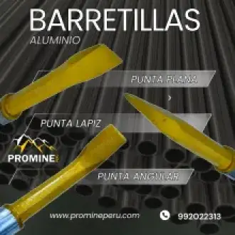 BARRETILLA DE ALUMINIO PUENTA ANGULAR 