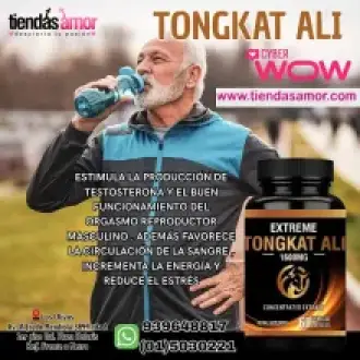 SUPLEMENTO TONGKAT ALI EXTREME POTENCIADOR SEXUAL VIRIL