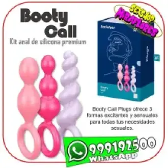 SATISFYER KIT DE PLUG ANAL - SEXSHOP MIRAFLORES