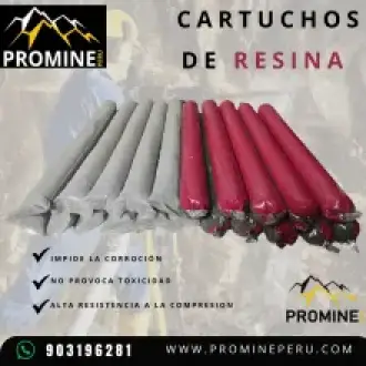 Cartucho de Resina para Anclaje Minero de Alta Resistencia