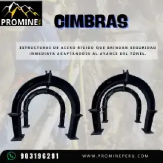 Viga Cimbra H4-H6 Reforzada para Túneles y Galerías Mineras