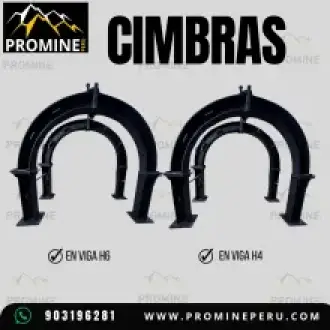 Cimbra Metálica para Sostenimiento en Minería