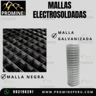 Malla Electrosoldada para Seguridad en Excavaciones Mineras