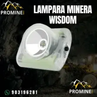 Lámparas Mineras Wisdom para Iluminación Segura en Minería